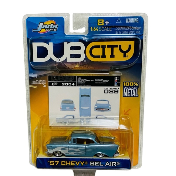 Jada Dub City 57 Chevy Bel Air Blue 
1:64 - Picture 1 of 8